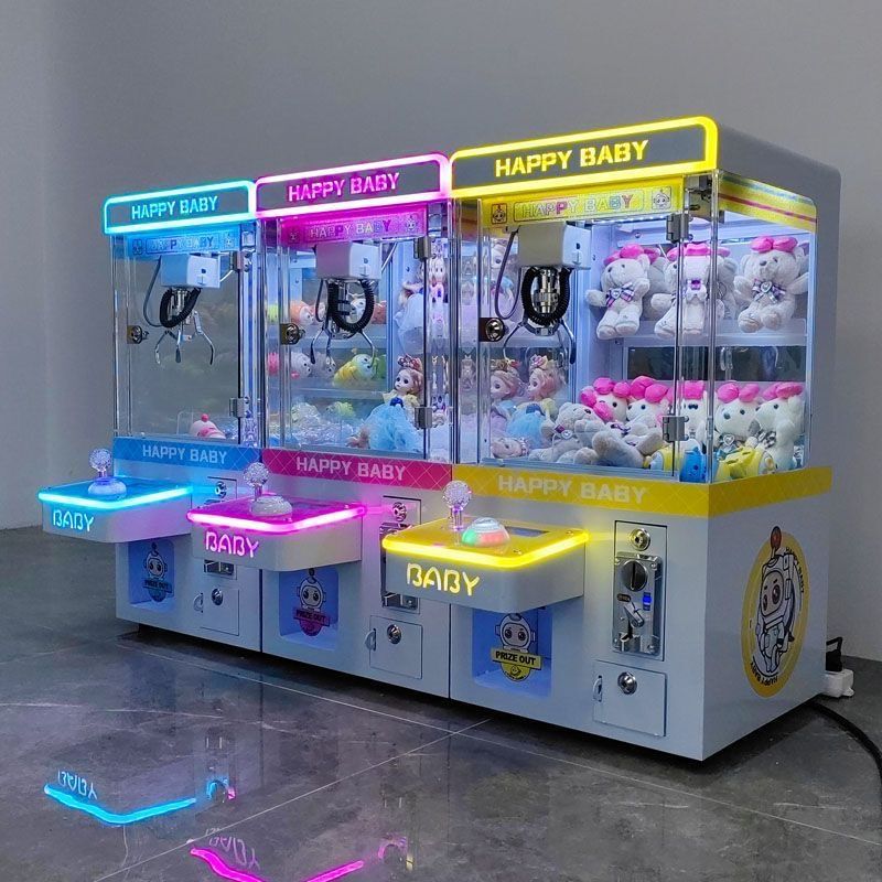 Coin-Operated Mini Claw Machine, Commercial Doll-Gripping Machine, Household Medium-Sized Small Premium Children's Desktop Arcade Machine