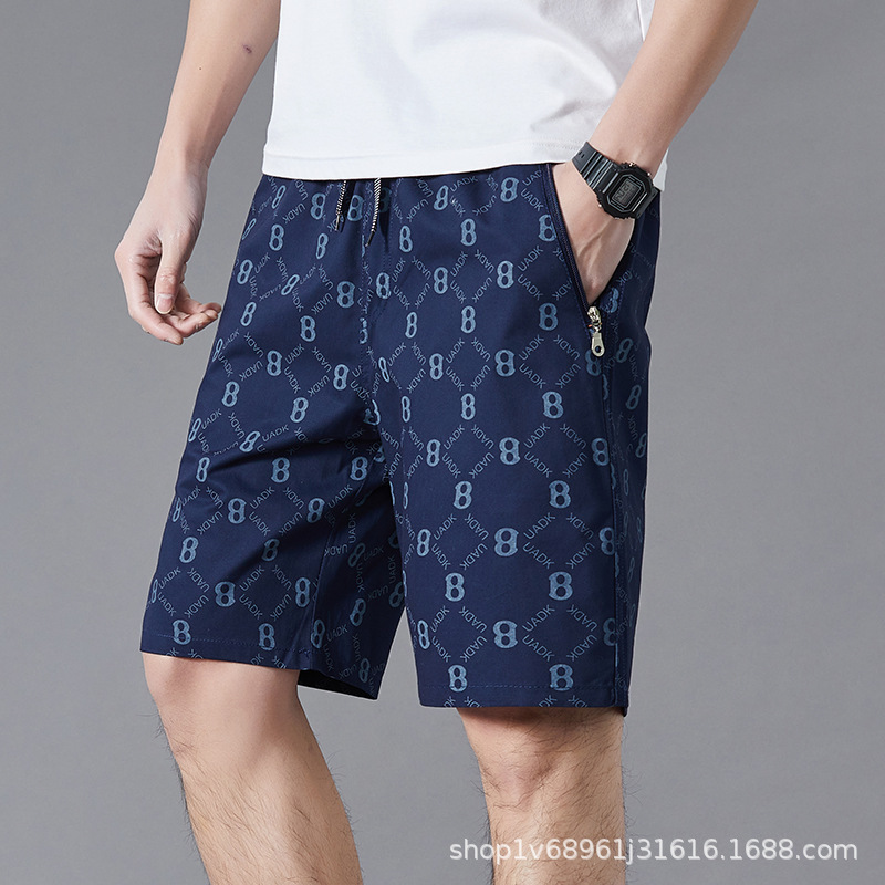 Zorochilde Shorts Men's Summer Thin Casual Pants Cotton Beach Pants Loose Large Pants Straight Pants Zorochilde Shorts Men's Summer Thin Casual Pants Cotton Beach Pants Loose Large Pants Straight Pants