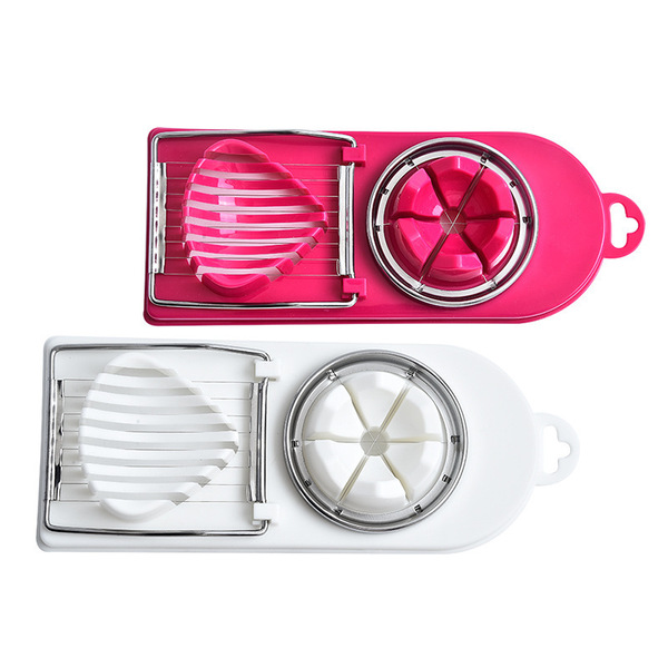 Egg cutter two -in -one egg slicer Egg fancy cutting creative…