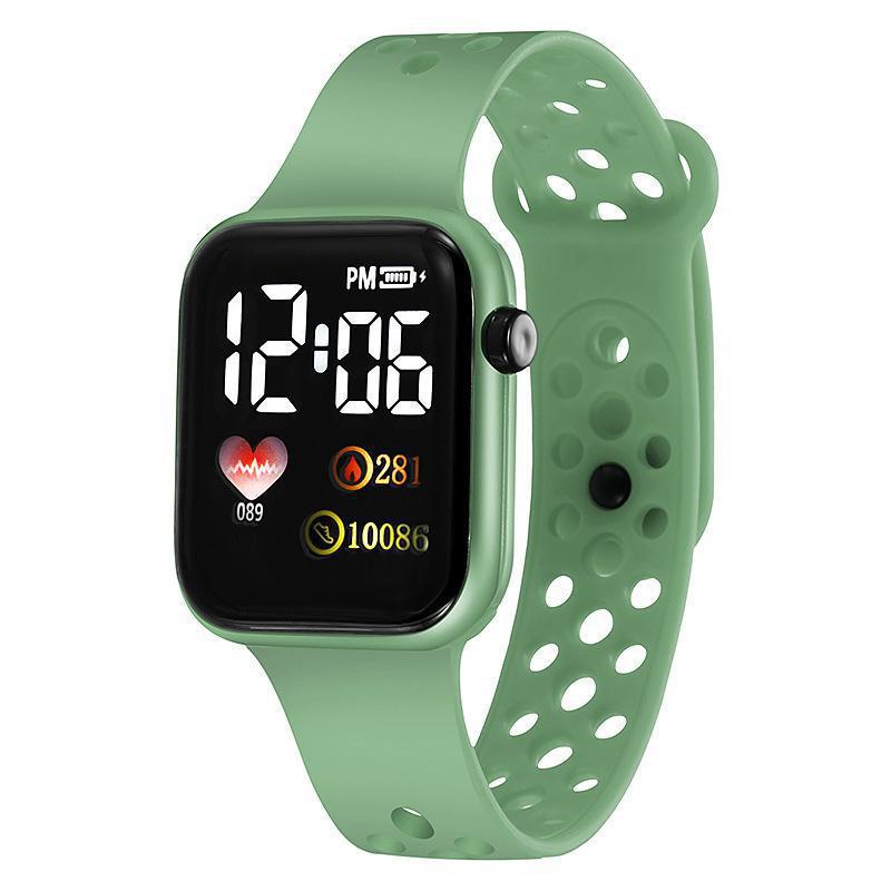 Apple, electronic rainbow square waterproof fashionable watch, 2022 collection 4