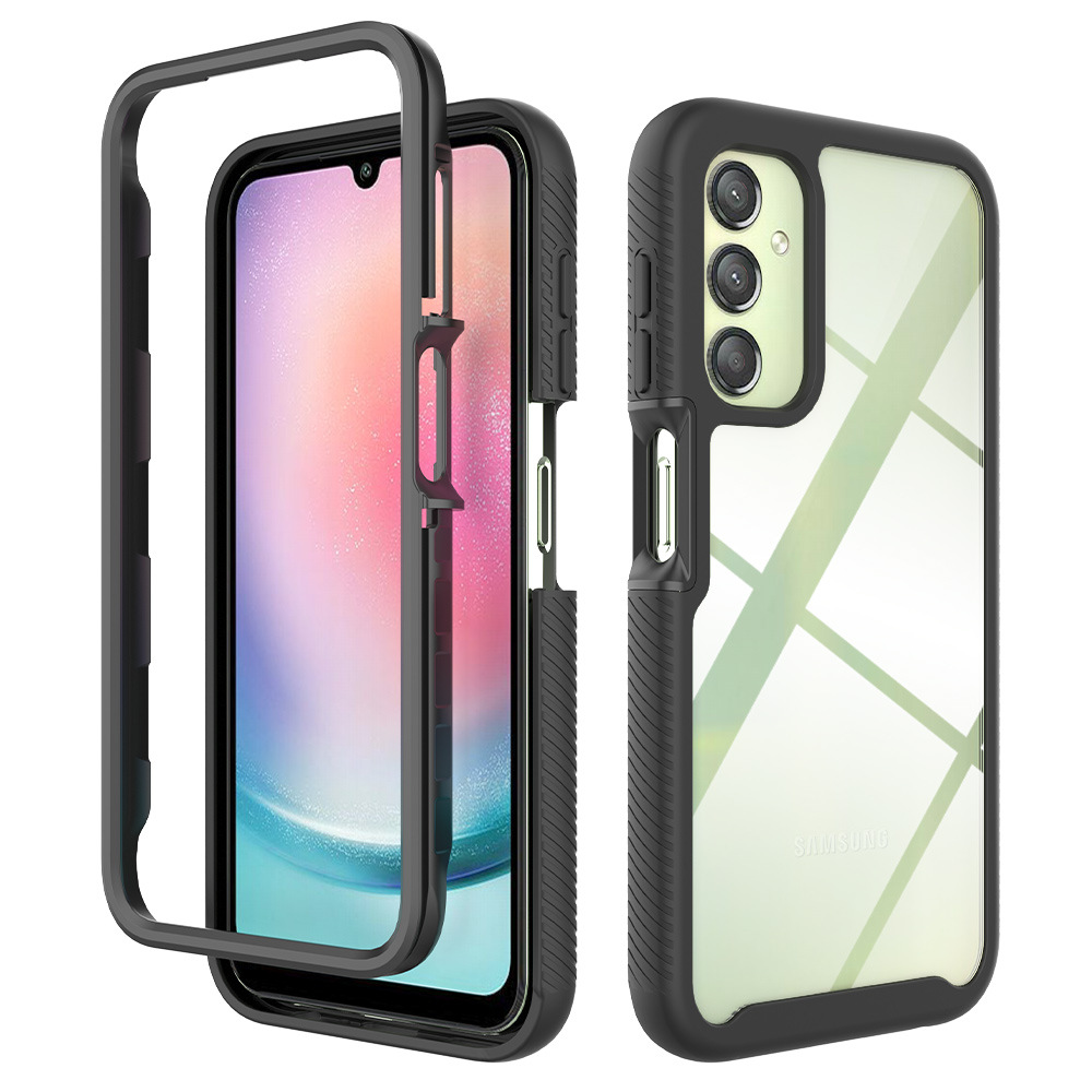 MOQ100 aplicable SAM A25 5G Cielo estrellado Funda protectora a prueba de tres Samsung Funda protectora dos en uno TPU + PC resistente a caídas