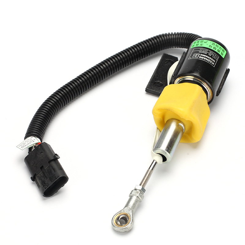 Excavadora interruptor de apagado válvula solenoide motor exterior Carter Hyundai Hitachi Komatsu Kubota Hitachi accesorios