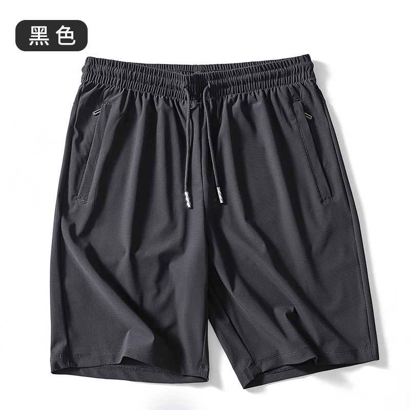 7a抗菌夏アイスパンツ男性ゆるいカジュアル5分丈パンツプラスサイズ速乾超薄スポーツパンツ|undefined
