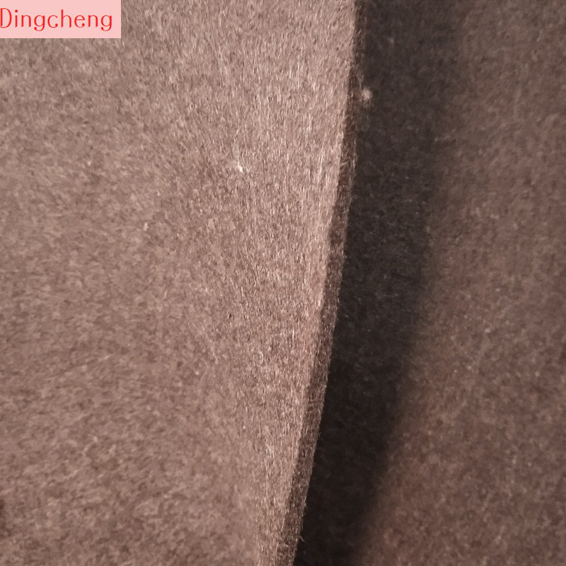 厂家供应毛毡布 针刺无纺布 咖啡色毛毡 鞋材毛毡底克重宽幅均可