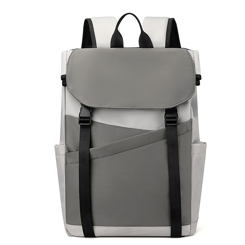 2024 nueva mochila de computadora para hombre, mochila escolar para estudiantes universitarios, mochila de viaje de viaje simple de moda al por mayor