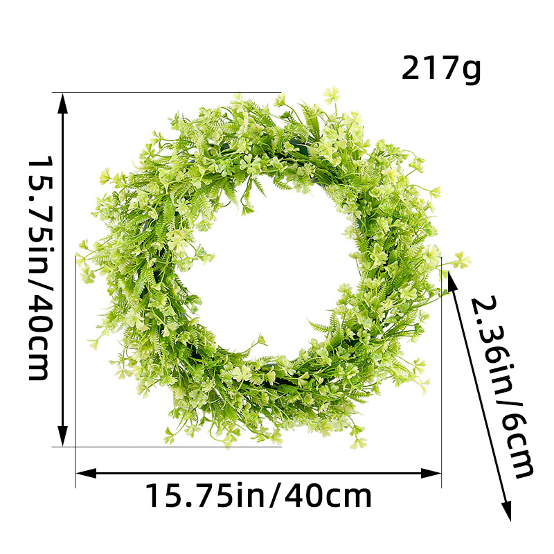 Guirnalda de Plantas Artificiales Love Spring de Hong Kong, Decoración Colgante, Guirnalda Decorativa Navideña de Amazon, Accesorios de Fotografía para Exteriores, en Existencia