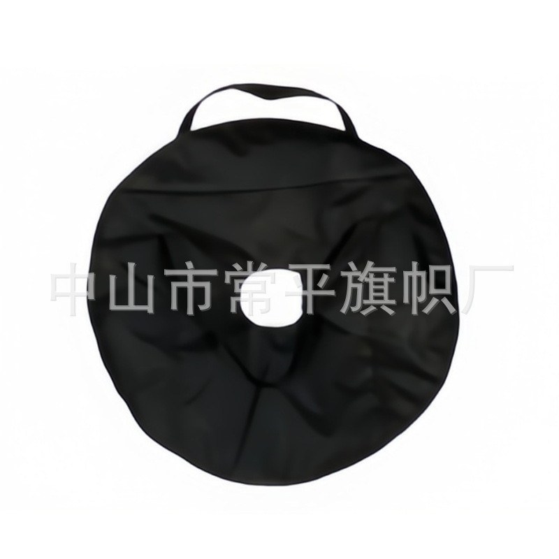 bolsa de agua de contrapeso al aire libre cuchillo móvil bandera de playa bandera base cruzada bolsa de agua gruesa bolsa de inyección portátil a prueba de viento transfronterizo
