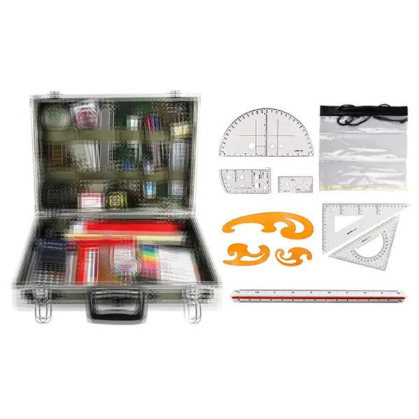 Aluminum Alloy Field Marking Set Jungle Marking Box Field Marking Tool Box Field Marking Tool Including Configuration