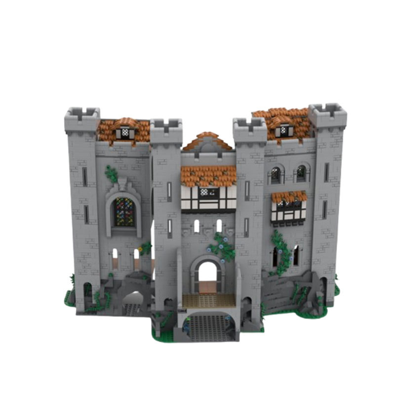 Castillo bloques de construcción modelo educativo para armar_voghion.com