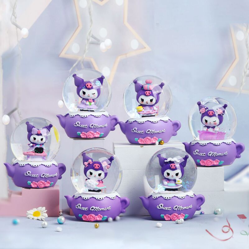 New Sweet Moment Glowing Crystal Ball Blind Box Wholesale Resin Desktop Ornaments Cute Small Water Polo Student Gift