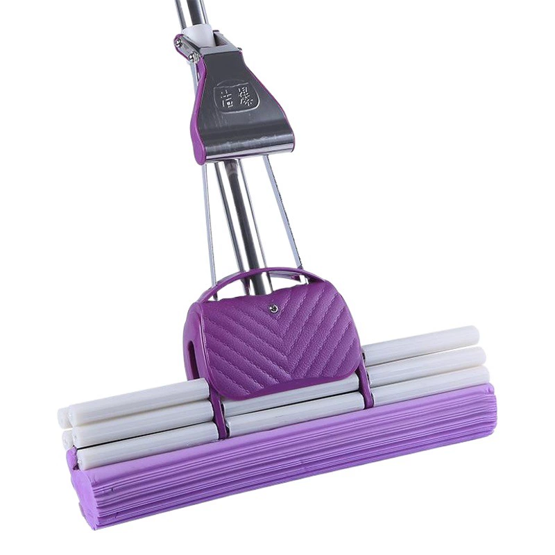 Чистая взрывоопасная губка Швабра без рук Влажный и сухой ролик двойного назначения Бытовая Швабра большого размера Хлопковая впитывающая Швабра