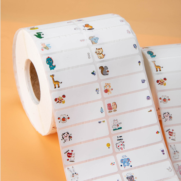 Waterproof children's name sticker for students