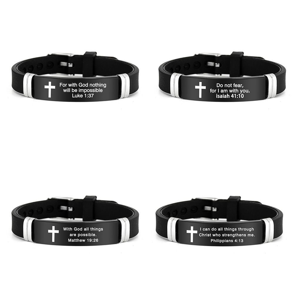 Pulseras de acero inoxidable Europa y América transfronterizas pulseras de acero de aluminio, regalos de vacaciones, grabaciones, regalos, pulseras deportivas en stock