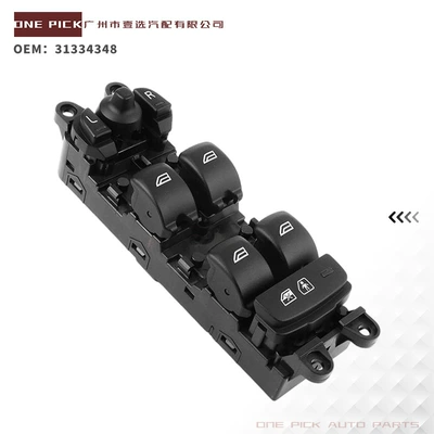31334348 Is Suitable for Volvo Xc60/V60/S60 Glass Lift Switch Electric Window Switch Master Control (Glass lifter)