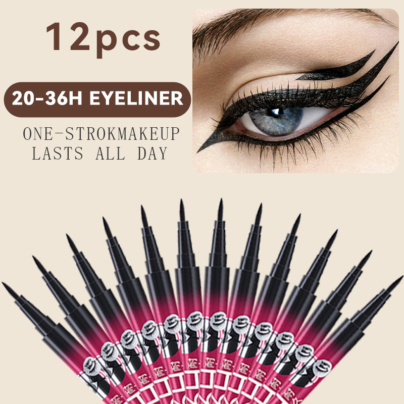 MSDS FDA fully qualified 36H eyeliner makeup waterproof sweat-proof quick-drying eyeliner makeup