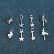 S925���y�ݼyС���J������������ǒ��ɏ����K���DIY�Ʒ���