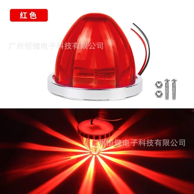 Lights, Chassis Lights, Other lights - red-always-on-single-package-9-30v-without-bracket