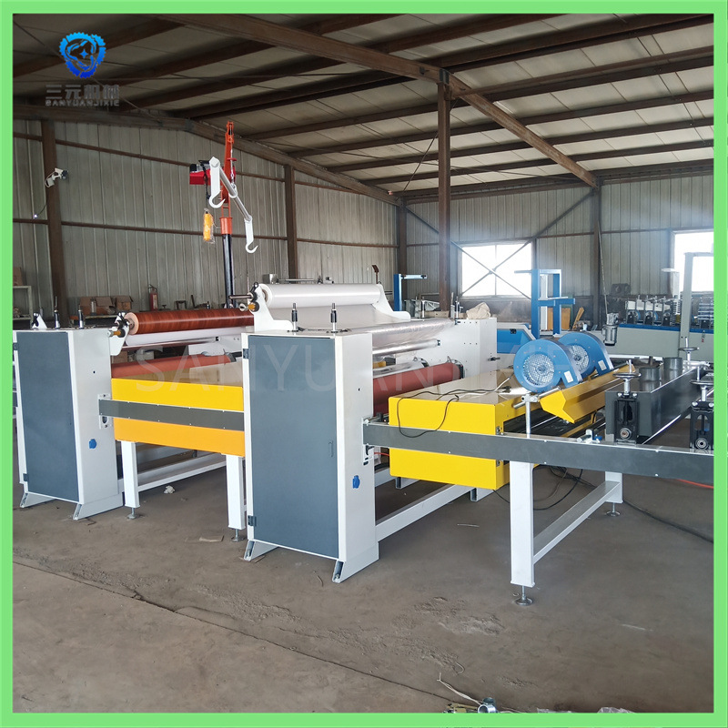 全自动卷材片材网纹辊涂胶贴面机 冰火板防火皮铝皮热胶膜平贴机