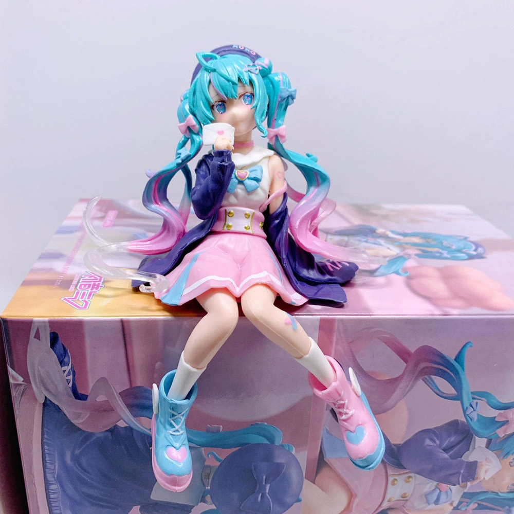 [MIKU Хацунэ длинноволосая принцесса 압컵면 автомобильный корпус фигурка]