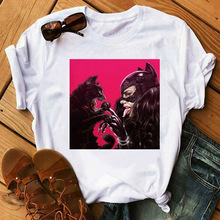 ������ó�¿� �ļ�èŮ��èӡ��ŮʿT��һ������T-shirt