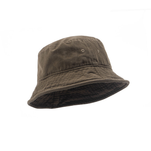 GEGEEN DOMOG Washable Solid Color Fisherman Hat for Men, Everyday Style, Hip-Hop Streetwear, Retro Bucket Hat