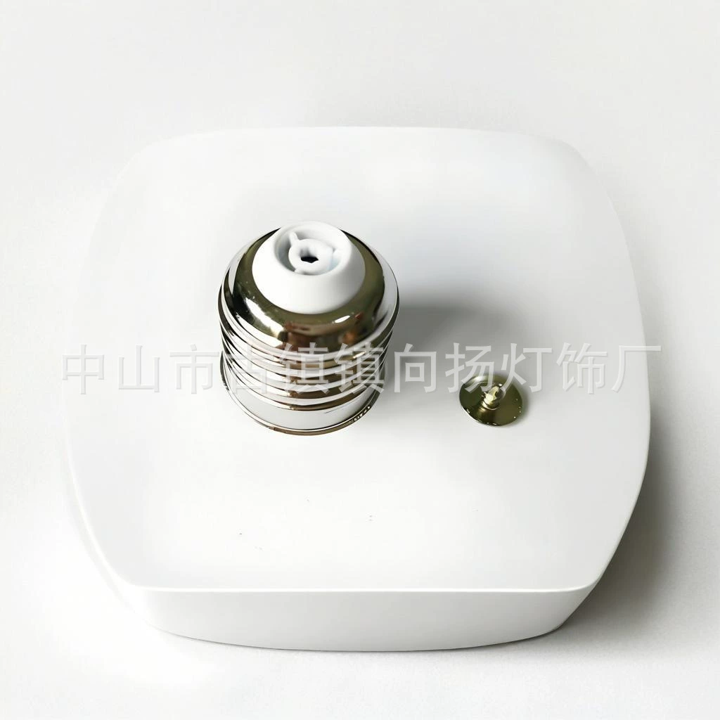 Производитель поставляет никелированные патроны для ламп E27 без пайки, 2500 штук в коробке, защитный колпачок для патрона с заостренным концом.