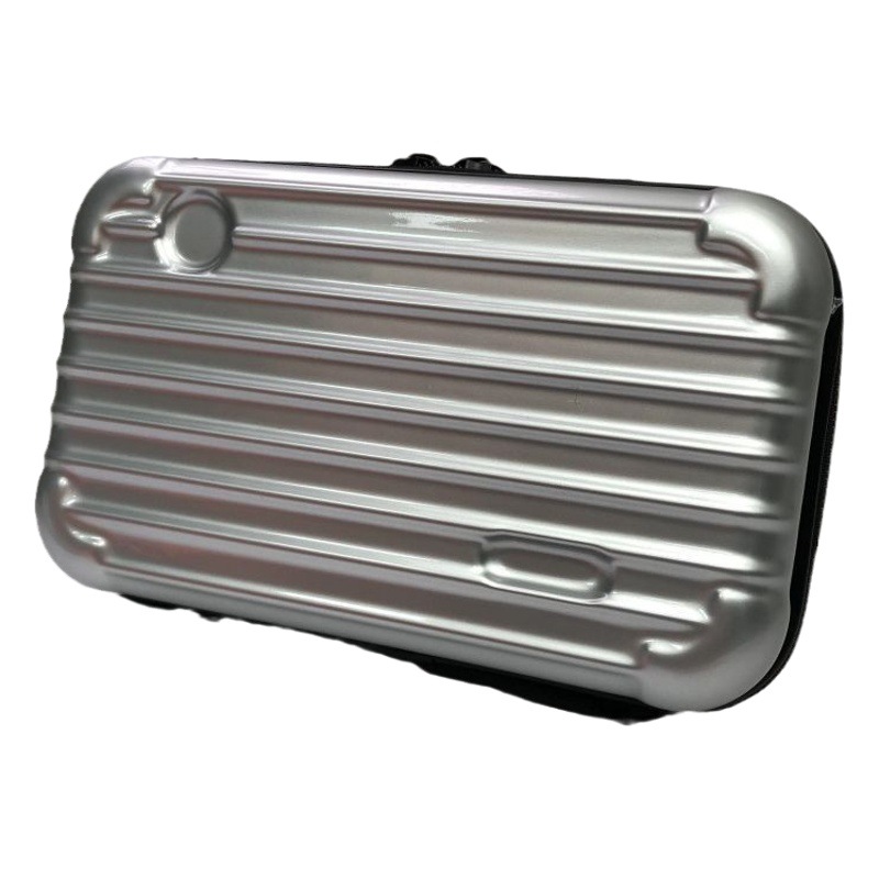 Toiletry Bag 7inch Hard-Shell Travel Case Makeup Artist Makeup Bag Pc Suitcase Storage Shoulder Bag with Logo Waterproof and Stain-Resistant