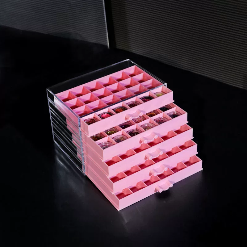 Лак для ногтей, organizer essential oil косметический, столовые серьги, помада, декор ногтей, украшения, акриловая коробка для хранения