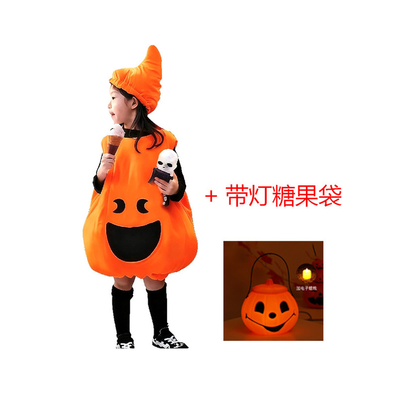 幽灵服万圣节儿童服装袁湘琴可爱鬼cos衣服装扮服饰男女童演出服|undefined
