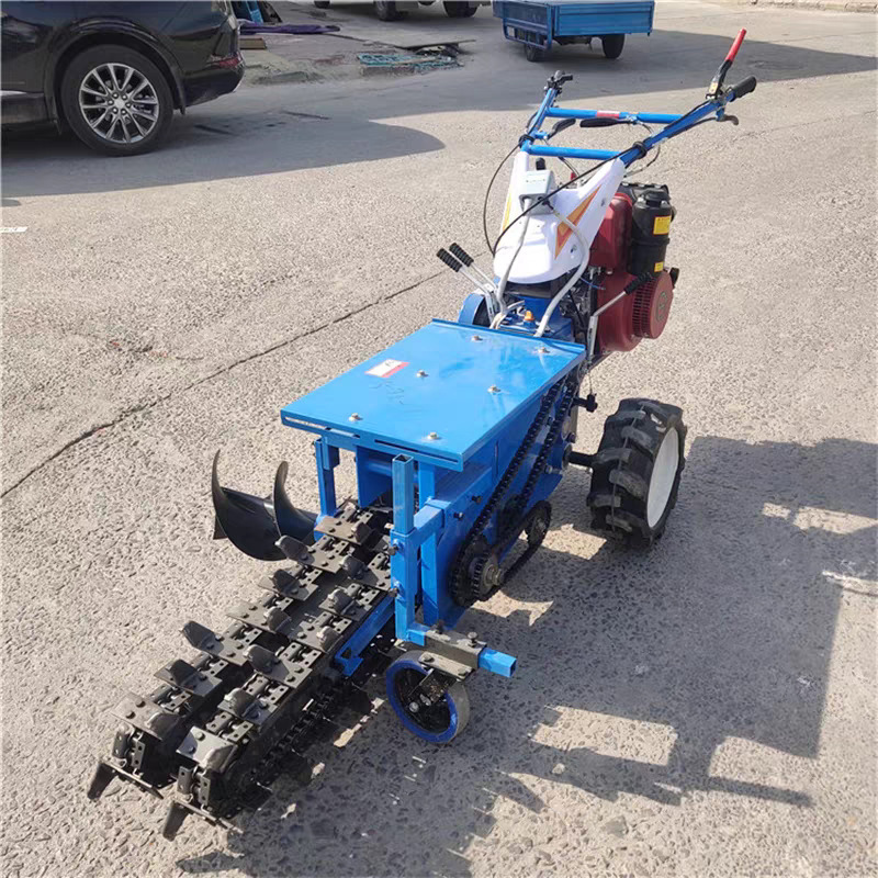 农田水利灌溉果园种植开沟机开槽机  果园小型柴油线沟管道开槽机