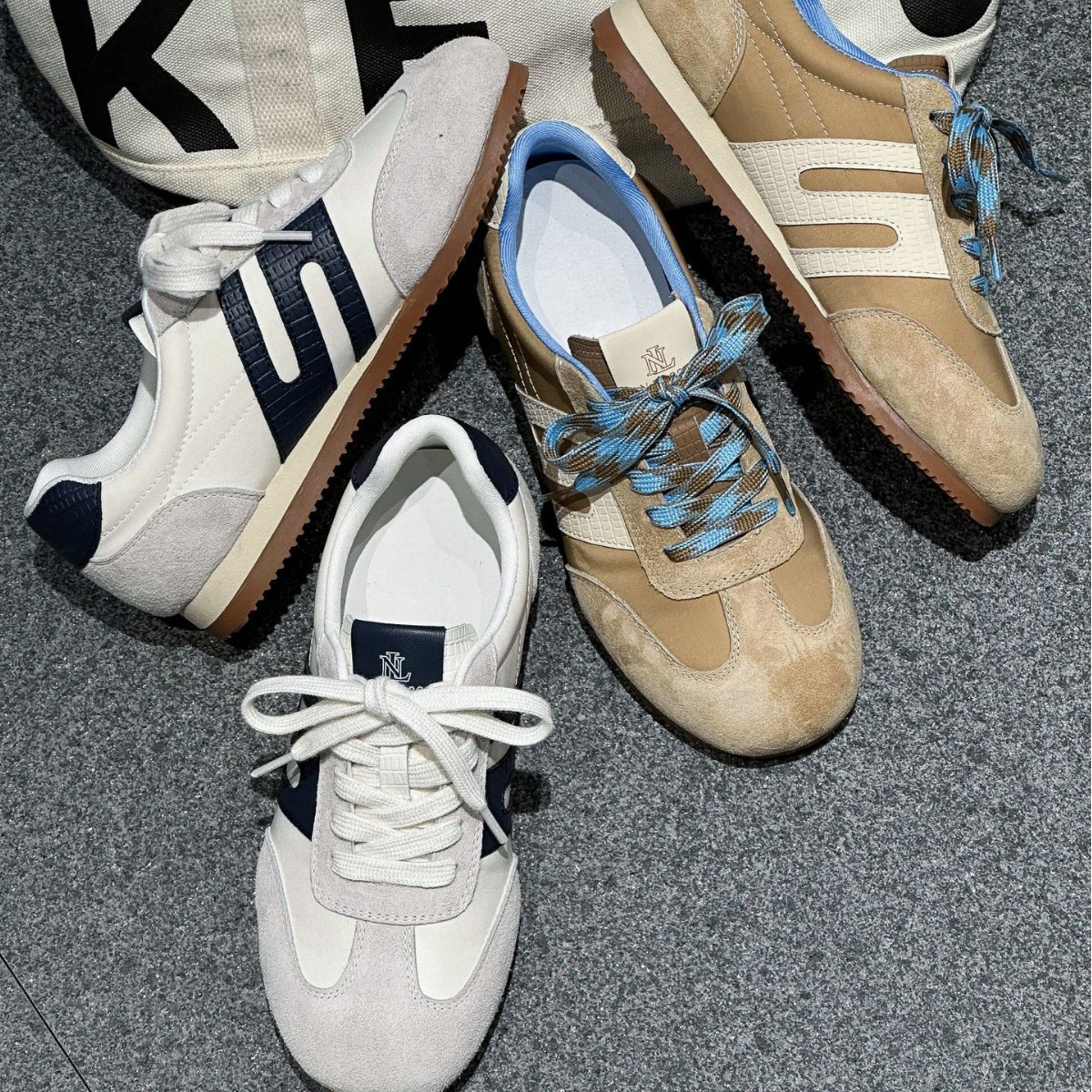 Genuine Leather Training Shoes Women's 2025 Shoes Spring New Lace-up Slim Look Comfortable All-match Fashion Casual sneaker