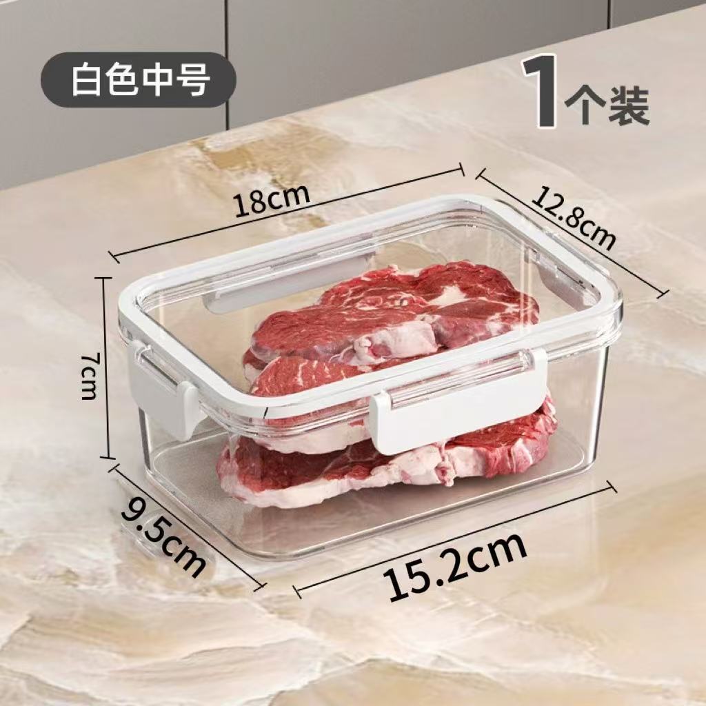 Contenedor de Alimentos Hermético de Plástico PET para Refrigerador
