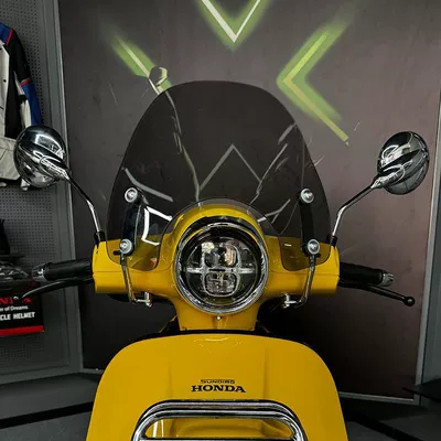 Motorcycle front windshield — Shield - 25-models-brown-height-33cm-single-board-original-car-bracket-installation
