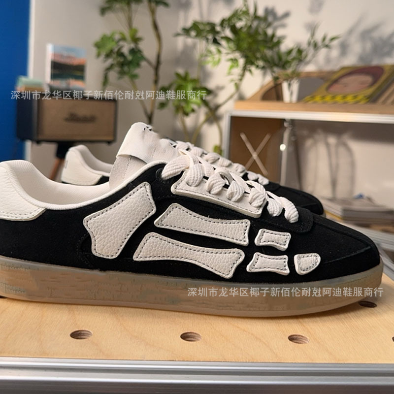 莆田纯原骨头骨骼鞋Skel top Sneakers低帮洛杉矶街头之王跑步鞋