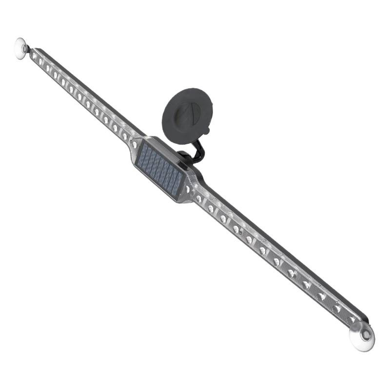 Inventario largo Ranger lámpara de advertencia solar de automóviles antichoque explosión lámpara intermitente LED decoración 60CM control remoto