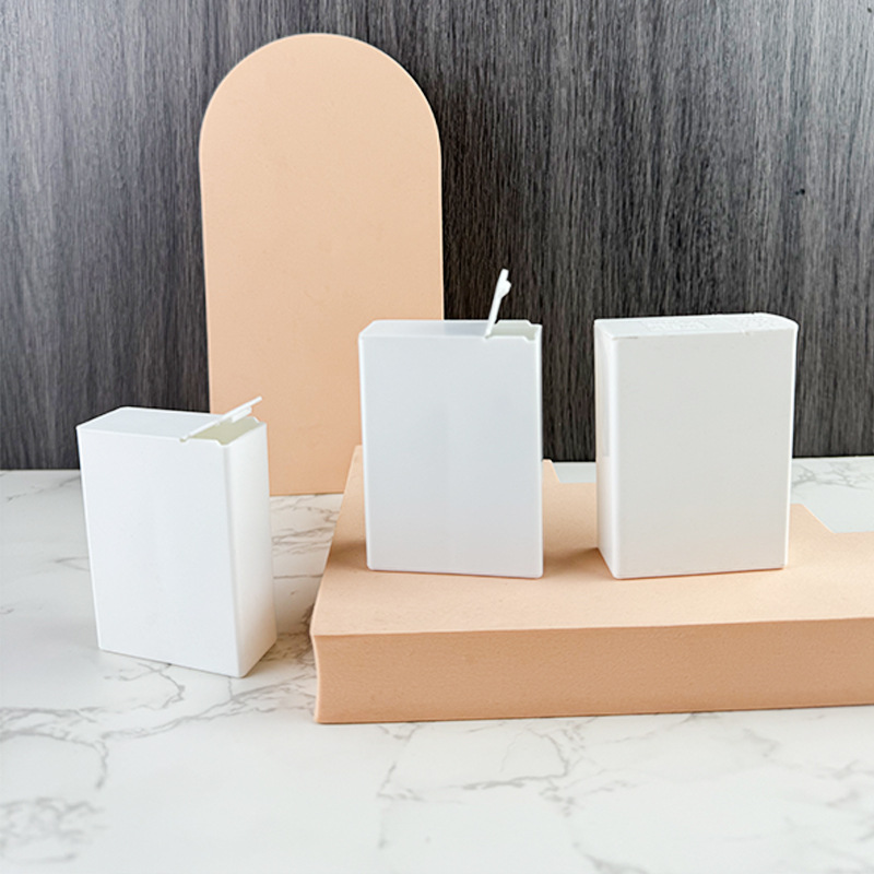 厂家直销50ml口香糖罐薄荷糖VC塑料白色PP糖果泡腾片大麻罐侧开