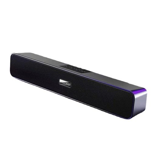 Cross-border New E91 Soundbar Stereo Desktop Card Long Strip Home Theater Bluetooth Speaker