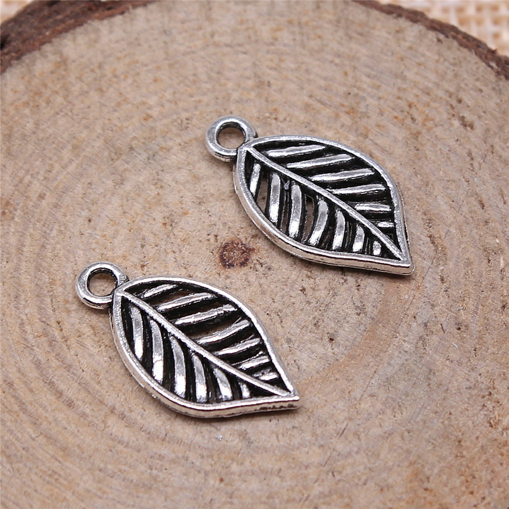 1 Piece Simple Style Leaves Alloy Plating Pendant Jewelry Accessories display picture 1