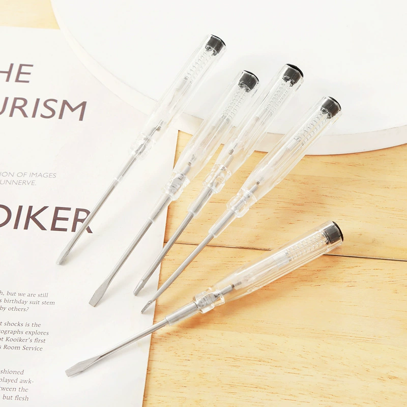 Специально для внешней торговли многофункциональный тестовая ручка Прозрачная тестовая ручка Домашняя шестигранная электрическая ручка отвертка портативная электрическая ручка