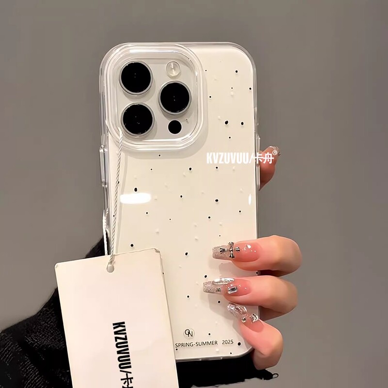 Jelly Color Korean Style Splash Ink Apple Case Suitable for Apple 17 Pro Max Phone Case 15 iPhone 14 Protective Cover 13 for Women