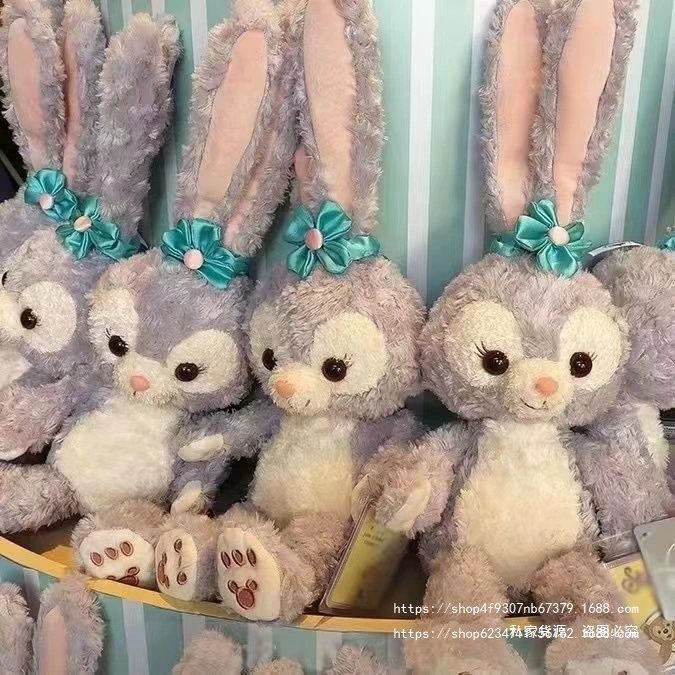 Милая кукла Star Dew, мягкая игрушка, кукла-кролик Диснея для девочек, подарок на день рождения, тряпичная кукла