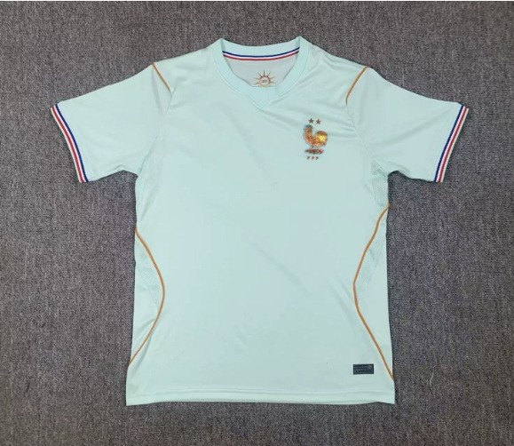 2627 Camiseta de fútbol de la Copa del Mundo Argentina Brasil Francia España Noruega Inglaterra camiseta de mangas cortas image 13