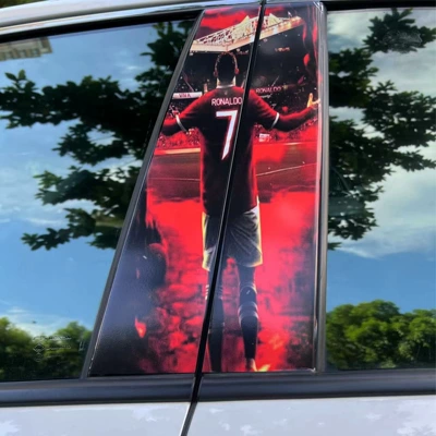Body sticker — window B pillar protective film black - cl01-1-pair-of-main-and-co-pilot