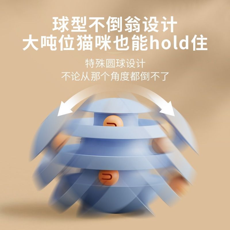 Nuevo juguete de gato de bola de gato divertido, garra de gato, giratorio de gato, plato giratorio de gato, artefacto de Hi, productos para gatos resistentes al desgaste