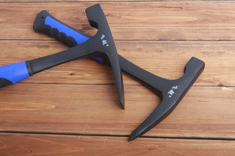 专业地质锤勘探锤多功能尖头一体锤子采石采矿锤勘测鸭嘴锤钣金锤