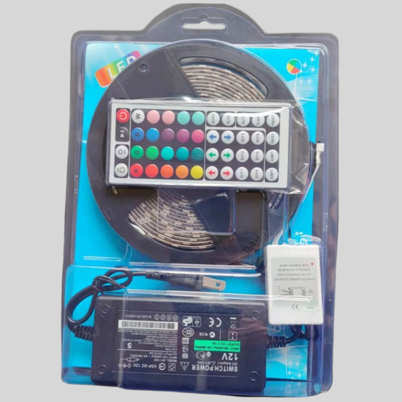 LED ライトストリップ 12V2835RGB セット 5050RGB セット接着剤 24 キー 44 キーコントローラ直接供給越境電気|undefined