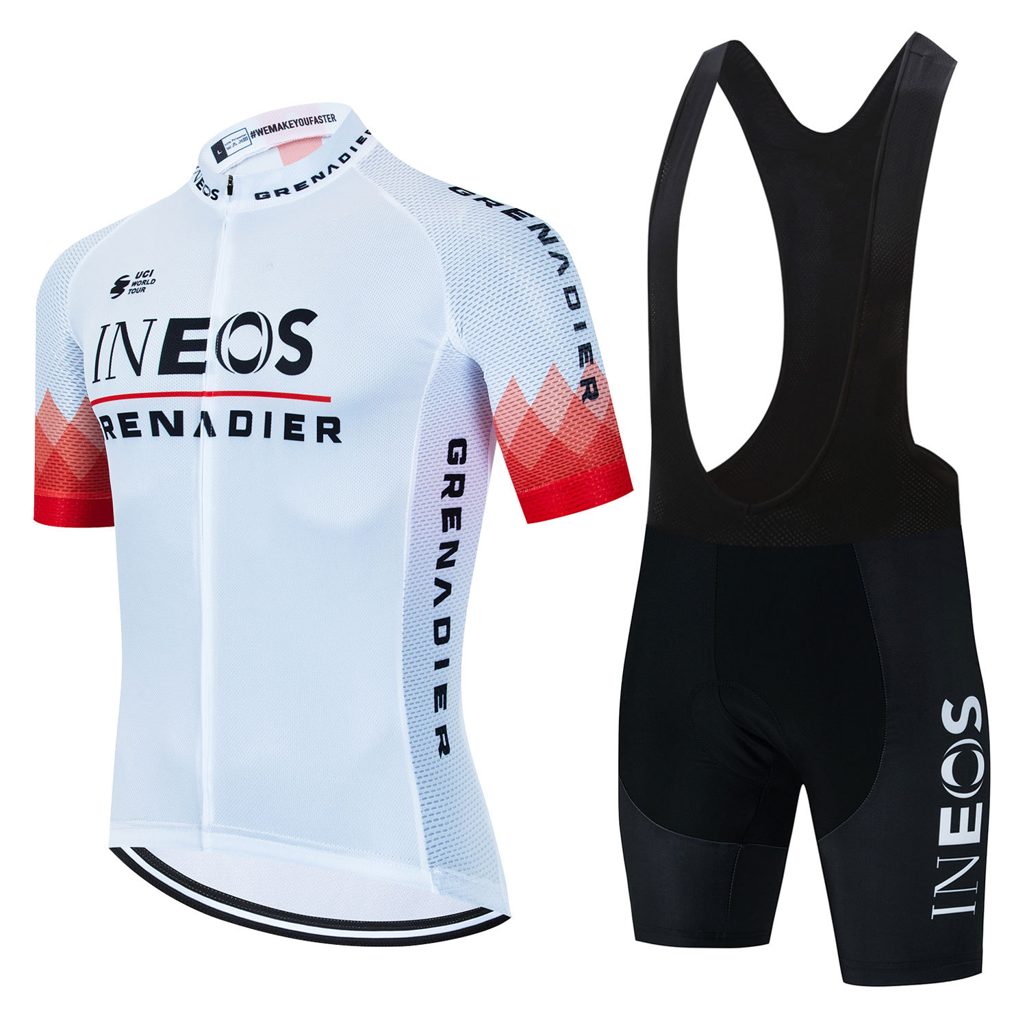 23 Tour de France Ineos Cycling Suit Men's Summer Short Sleeve Road Cycling Suit