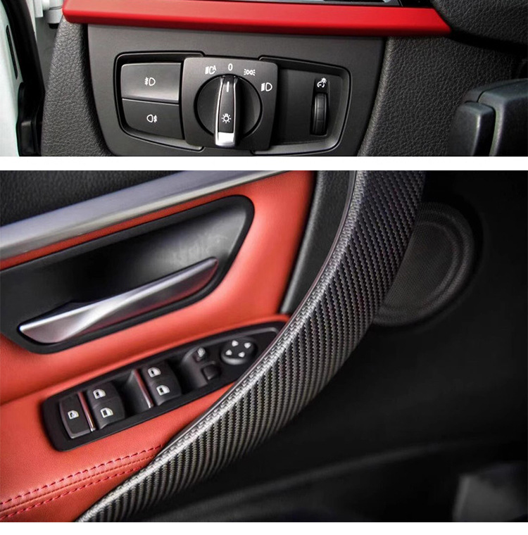 Suitable for BMW 3 Series 4 Series GT central control panel interior modification air outlet outer frame multimedia trim strip replacement