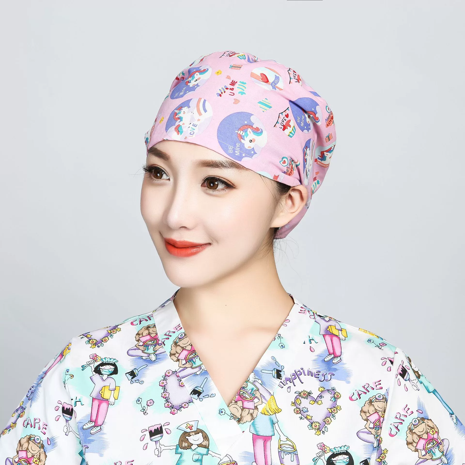 Doctor uniform, thin textile nurse uniform, city style