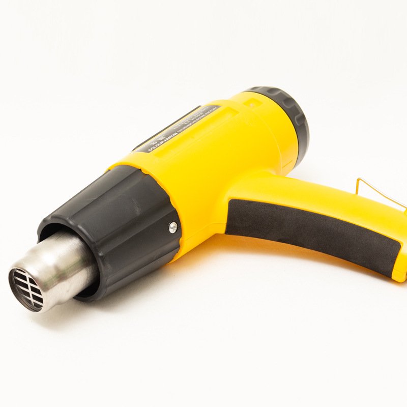 Pistola de aire caliente portátil de alta potencia de 2000W para termoencogimiento y secado industrial, monofásica de CA con temperatura ajustable, venta al por mayor.